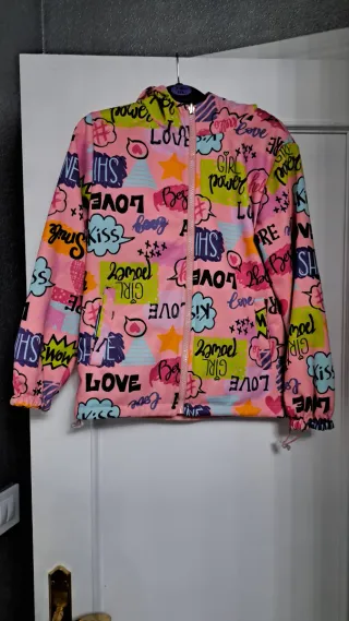 Chaqueta niña reversible talla 10-12 años
