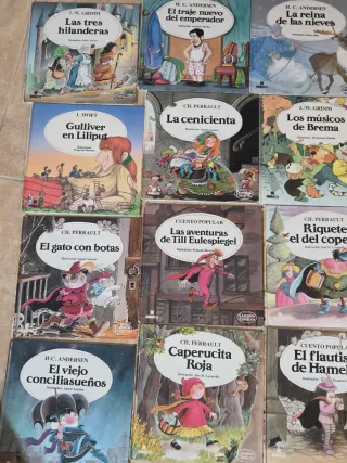 Lote 17 Cuentos Clásicos Susaeta - Años 80/90