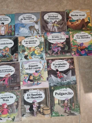 Lote 17 Cuentos Clásicos Susaeta - Años 80/90