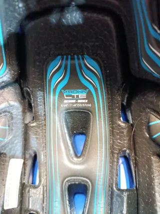 Casco de Hockey Warrior Azul talla S 53/57cm