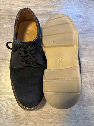 Zapatos de vestir ZARA hombre azul marino