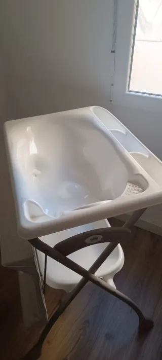 Cambiador bañera bebé como nuevo