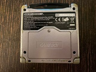 Nintendo Game Boy Advance SP Plata