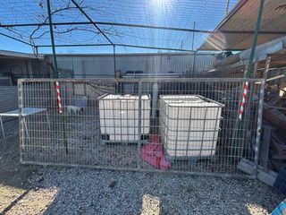 Puerta corredera metálica galvanizada