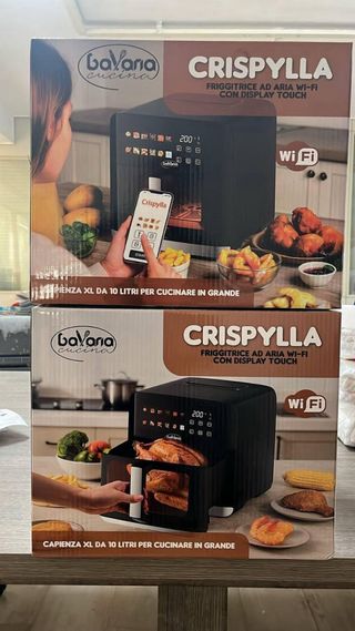 Friggitrice ad aria Crispylla 10L LED