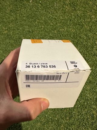 Tapas de llanta BMW 68mm Originales (4 uds)