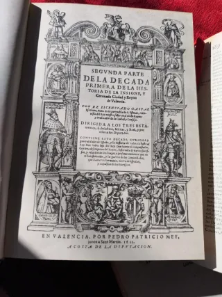 Decada Primera de la Historia de Valencia