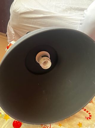 Lámpara colgante grande comedor metal