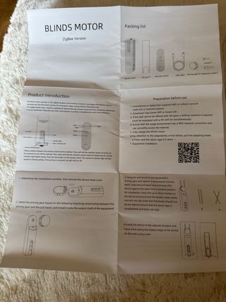 Motor para persianas wifi