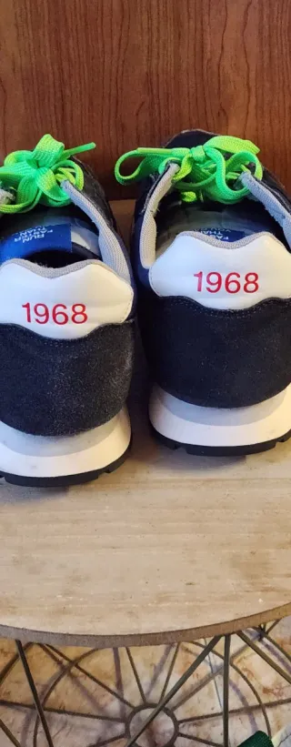 Zapatillas Sun68 Negras y Azules