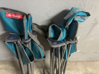 2 Sillas Plegables Camping Quechua sin estrenar