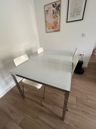 Mesa comedor cristal