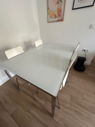 Mesa comedor cristal