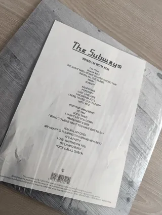 The Subways - When I'm With You -  Vinilos Rojos