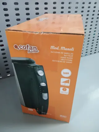 Batidora de varillas Cofán 350W Inox