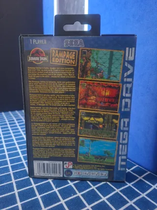 MEGADRIVE ORIGINAL JURASSIC PARK RAMPAGE EDITION