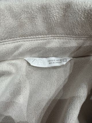 Chaqueta Zara Beige