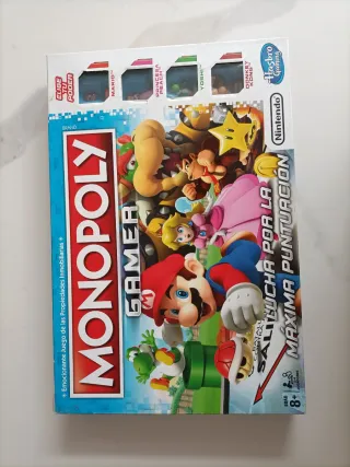 Monopoly Gamer Nintendo Edición Mario