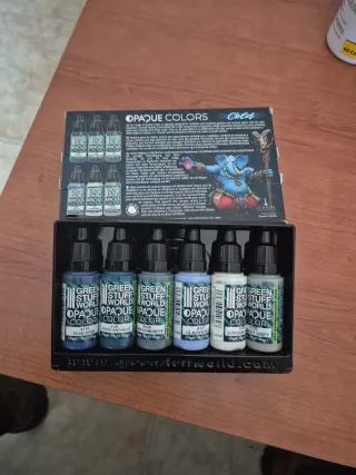 Pinturas Acrílicas Opaque Colr Colors