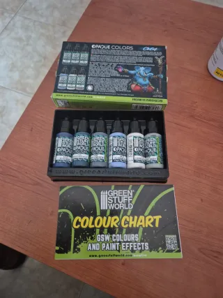 Pinturas Acrílicas Opaque Colr Colors