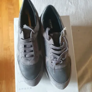 Geox Scarpe donna Pelle Grigio Taglia 40