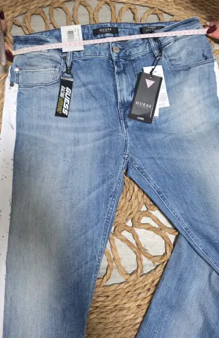 Pantalón Guess Azul Skinny Talla 32 (42 talla esp)