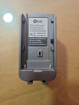 Antorcha F&V Digi pro80 para video/foto