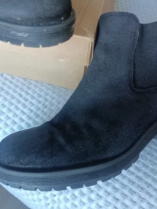 Botines negros mujer