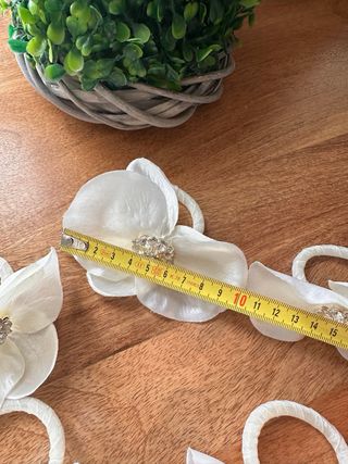 Servilleteros de Lujo con Flores y Diamantes