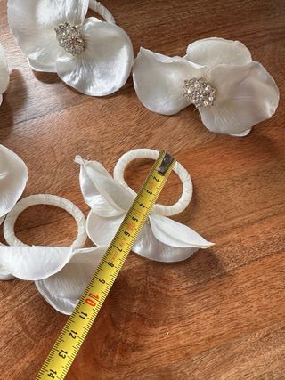 Servilleteros de Lujo con Flores y Diamantes