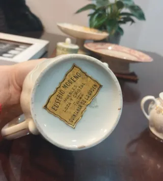 Conjunto Sta Clara: Cafetera, Lechera, Azucarero.
