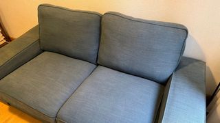 Sofá IKEA KIVIK 2 plazas + reposapiés