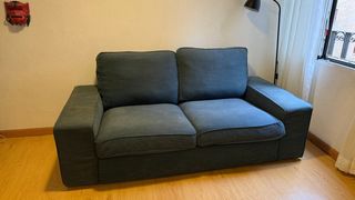 Sofá IKEA KIVIK 2 plazas + reposapiés