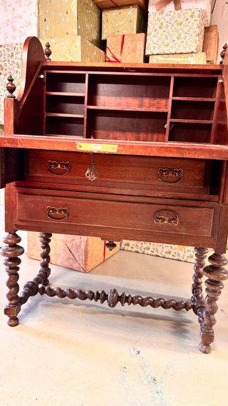 Secreter escritorio de madera