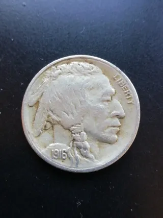 Moneda 1916 Liberty Bisonte
