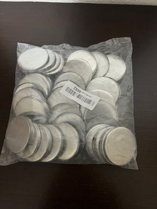 Lote 50 Chapas para Máquina Insignias DIY