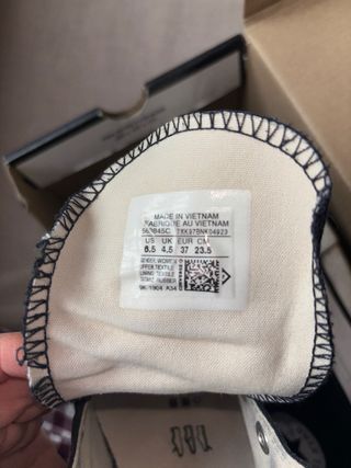 Converse originales plataforma negras talla 37.