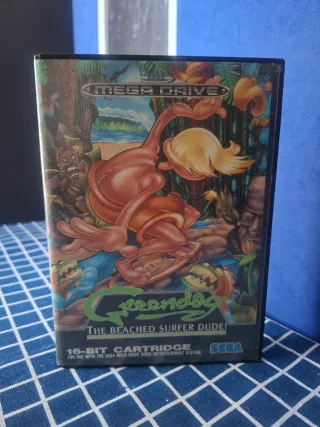 MEGADRIVE GREENDOG ORIGINAL