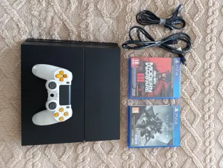 PS4 (PlayStation 4) + 2 Juegos