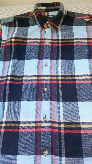 Sobrecamisa Pull&Bear cuadros Talla L