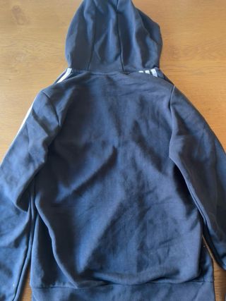 Chaqueta Adidas negra con capucha · Vintage