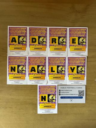 CROMOS ADRENALYN XL 2025-26 LA LIGA DESDE 0,20€/UD