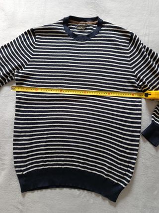 Jersey Massimo Dutti Rayas Talla XL