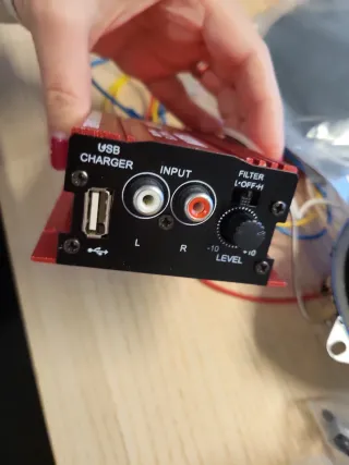 Altavoces Pioneer + Amplificador Kinter 500W