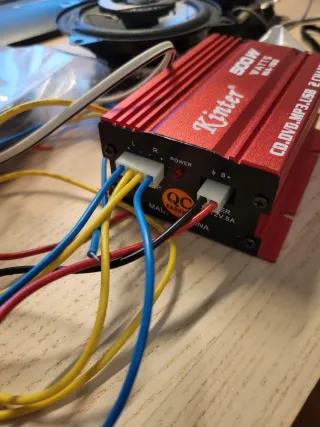 Altavoces Pioneer + Amplificador Kinter 500W