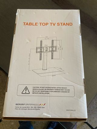 Soporte de Mesa para TV IBERGRIF