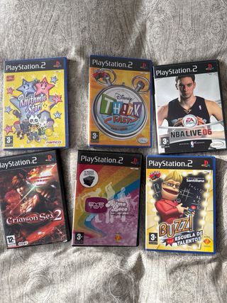 Lote Videojuegos PS2