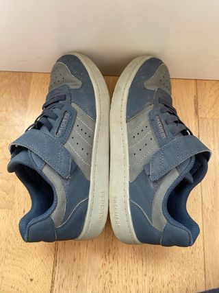 Zapatillas niño Skechers Quick Street azul