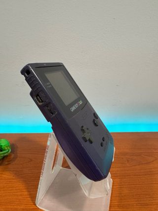 Game Boy Color Viola con cavo link
