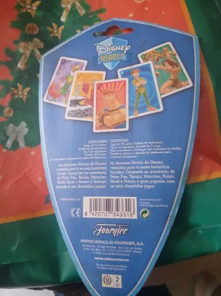 Naipes Disney Heroes Fournier